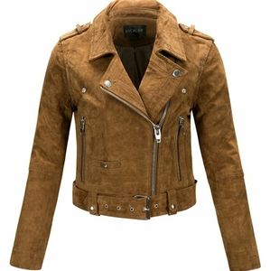 Escalibur coffee suede moto